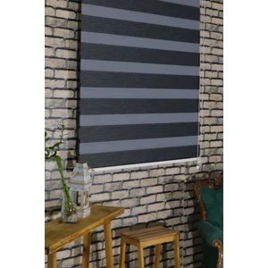 Siyah Tam Karartmalı Blackout Zebra Perde