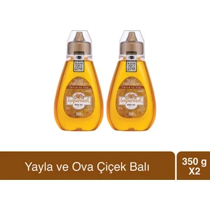 Çıtkapak Yayla ve Ova Çiçek Balı 350 gr x 2 Adet