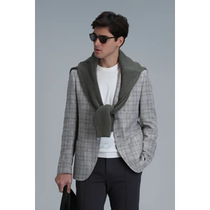 Dany Spor Erkek Blazer Ceket Slim Fit Gri