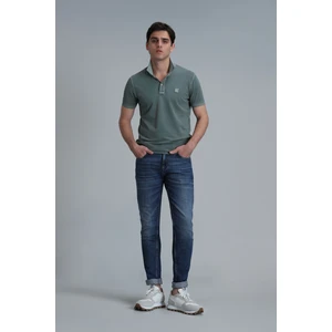 Plus Smart Jean Erkek Pantolon Slim Fit Mavi