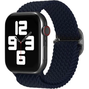 Apple Watch Uyumlu Ultra Solo Loop Hasır Örgü Tokalı Kordon 42 44 45 49MM
