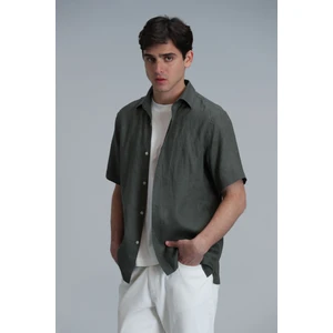 Bert Erkek Basic Gömlek Comfort Fit Lacivert