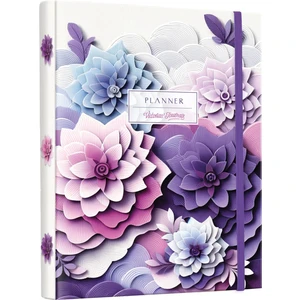 Victoria's Journals Gizli Spiralli Süresiz Planlayıcı Ajanda 17x24 Cm 100 gr. 3 adet ayraç-Haftalık bölümü 112 sayfa-To Do bölümü 30 sayfa-Noktalı Not bölümü 50 sayfa