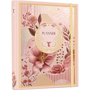 Victoria's Journals Gizli Spiralli Süresiz Planlayıcı Ajanda 17x24 Cm 100 gr. 3 adet ayraç-Haftalık bölümü 112 sayfa-To Do bölümü 30 sayfa-Noktalı Not bölümü 50 sayfa