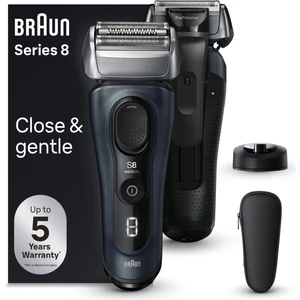 Series 8 Elektrikli Tıraş Makinesi, Şarj Standı, Islak ve Kuru, 8513S, Gri