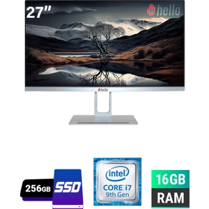 All In One Bilgisayar 27 Inc 27- I7 16GB Ram 256GB SSD Ev Iş Ofis Bilgisayarı HL27H110D3I7