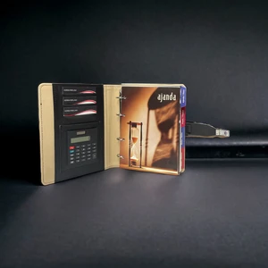 Eren Ofis 2026 Termo Deri Çizgili Model Ajanda Hesap Makineli-mekanizmalı - Hediye Kişiye Özel Isimli