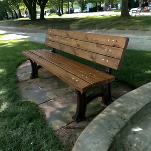 Soylu Grup Kent Ve Bahçe Mobilyaları Kompozit Oturma Bankı, Dış Mekan Park Bankı