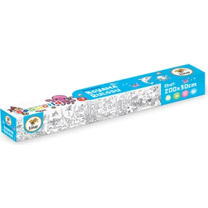 Yapışkanlı Boyama Rulosu Sea World 200X30 cm