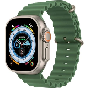 Koodmax Apple Watch Uyumlu Ultra Ocean Loop Tokalı Kayış Kordon 42 44 45 49MM