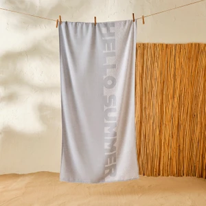 Bella Maison  Pamuk Hello Summer Plaj Havlusu Mavi (75X150 Cm)