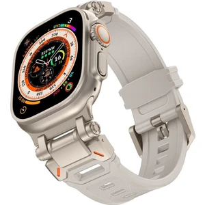 Apple Watch Uyumlu 42 44MM 45MM 49MM Defans Loop Yüksek Kalite Silikon Kordon