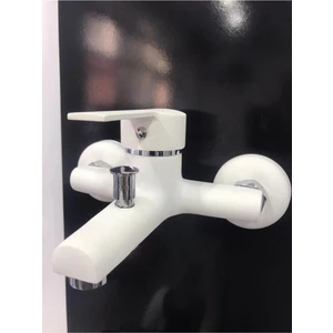 Beyaz Lüx Delta Banyo Mix Batarya