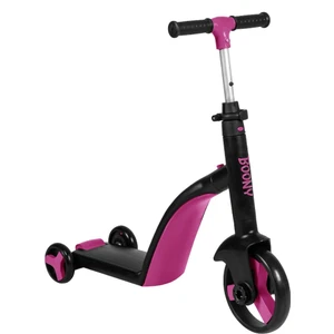 Boony Pembe Çocuk Scooter-Bisiklet 1 Ürün 3 Özellik 50 kg Taşıma Kapasiteli
