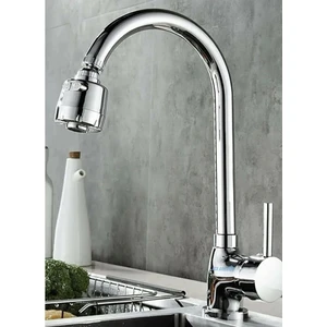 3 Fonksiyonlu Krom Oynar Başlıklı Delta Mutfak Eviye Bataryası Grimusluk