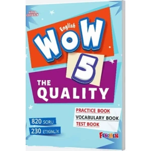 Fenomen Okul Yayınları  5.Sınıf Wow English the Quality