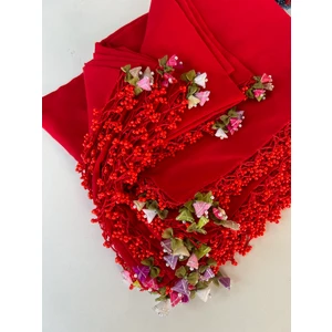 El Işi Muska Kurdela Boncuklu Yazma El Emeği Çember Oyalı Tülbent