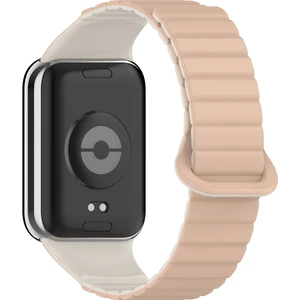 Xiaomi Mi Band 8 Pro Kordon Parça Çizgili Tasarım Yumuşak Spor Görünüm Strap Kayış