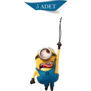 By Meyla Bymeyla Minion Temalı 5'li Oto Kokusu ve Oto Aksesuarı