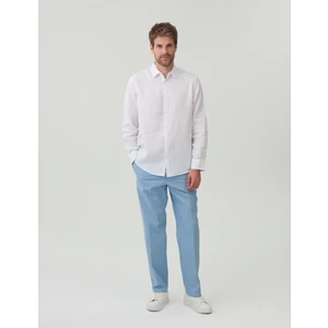 Marks & Spencer Regular Fit Hafif Dokulu Chino Pantolon