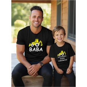 Inşaat Araçları Baba Oğul Kız (Tek Ürün Fiyatıdır Kombin Yapmak Için En Az 2 Adet Sepete Ekleyiniz)