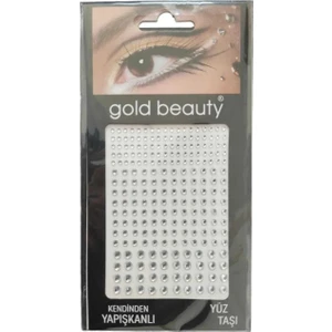 Gold Beauty 244 Adet Kendinden Yapışkanlı Yüz Taşı & Vücut Taşı