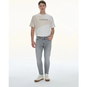 Erkek Jumy Dar Paça Orta Bel Jean Pantolon