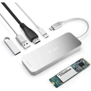 USB-C MULTIPORT SSD 240GB SILVER