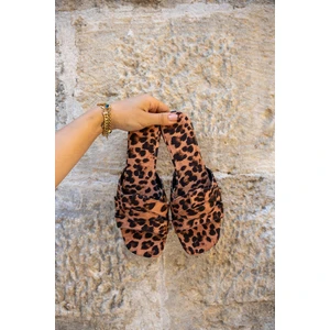 Goldeye Leopar Kadın Terlik