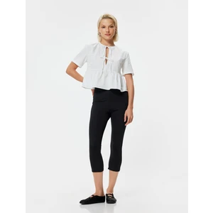 Kapri Pantolon Skinny Standart Bel