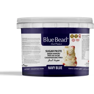 Blue Bead Lacivert Şeker Hamuru 1 KG