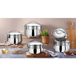 Globus 10 Prç Standard Set (18-20-22-24-28) - Sılver