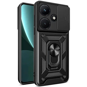 Techno Guru Infinix Hot 30I Kamera Koruma Sürgülü ve Tam Koruma Sağlayan Sert Puma Silikon Kılıf