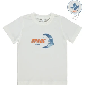 Civil Boys Erkek Çocuk Tişört 2-5 Yaş Ekru