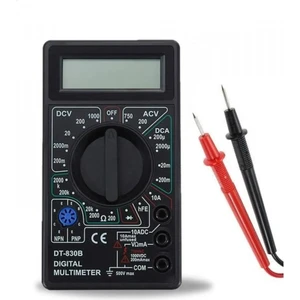 Eğitici Hobi DT-830B Dijital Avometre Multimetre Dijital Ölçü Aleti