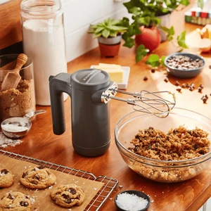 Kitchenaid Cordless Şarjlı El Mikseri 7 Hız Charcoal Grey 5KHMB732EDG