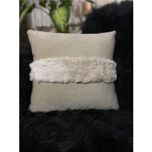 Tüylü Dekoratif Kırlent Kılıfı