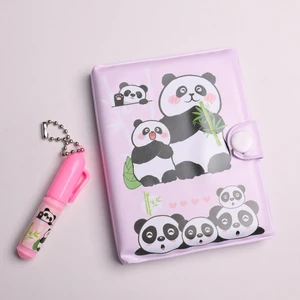 Sevimli Panda Kalemli Set Defter Çizgili