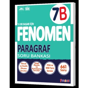 Fenomen Yayıncılık 7 Paragraf B Soru Bankası