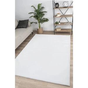 Frt Home Frt Beyaz Dekoratif Peluş Puffy Kaymaz Taban Salon Mutfak Çocuk Odası Koridor Halısı