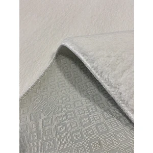 Frt Home Frt Beyaz Dekoratif Peluş Puffy Kaymaz Taban Salon Mutfak Çocuk Odası Koridor Halısı