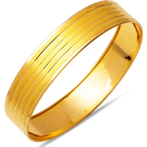 14 Ayar Trabzon Hasır Altın Bilezik