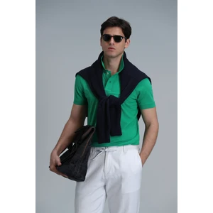 Laon Smart Erkek Polo Tişört Slim Fit Siyah