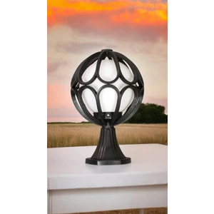 Full Reyon Beyaz Işık 10 Watt Ampul Dahil Dekoratif Bahçe Duvar Aydınlatma Armatürü, Set Üstü Dekoratif Aplik