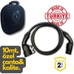 Elektrikli Araç Şarj Ara Kablosu 3mt, 5mt, 8mt, 10MT, 12MT, 16MT, Tip 2, 32A-22KW