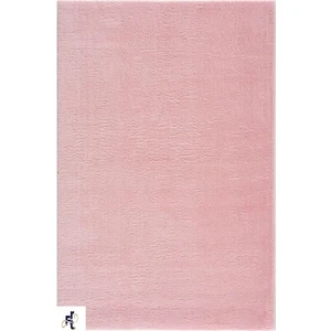 Frt Pembe Dekoratif Peluş Puffy Kaymaz Taban Salon Mutfak Çocuk Odası Koridor Halısı