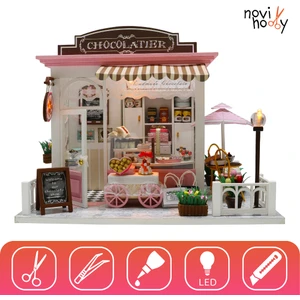Minyatür Maket Ev Kiti | Maket Ev | Dıy Kendin Yap | LED Işıklı Maket Ev