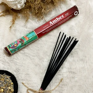 Darshan International Amber 20'li Çubuk Tütsü (1 Saate Kadar Kullanma Süresi)