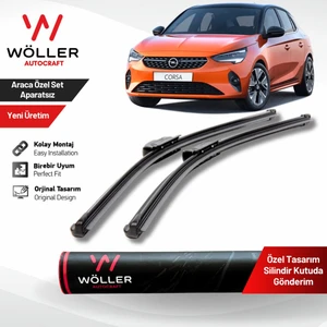 Opel Corsa F Silecek 2019 Sonrası Silecek Takımı Araca Özel