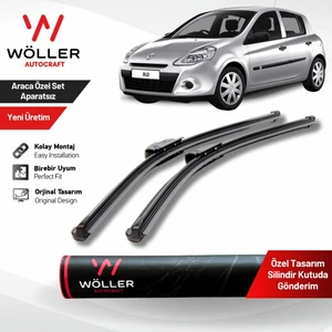 Renault Clio 3 Silecek 2006 2011 Silecek Takımı Araca Özel